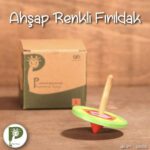 Ahşap Renkli Fırıldak 2