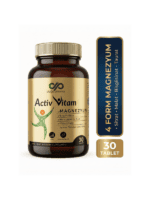 Activ Vitam 4 Form Magnezyum Kompleks ve Kolajen İçeren Takviye Edici Gıda